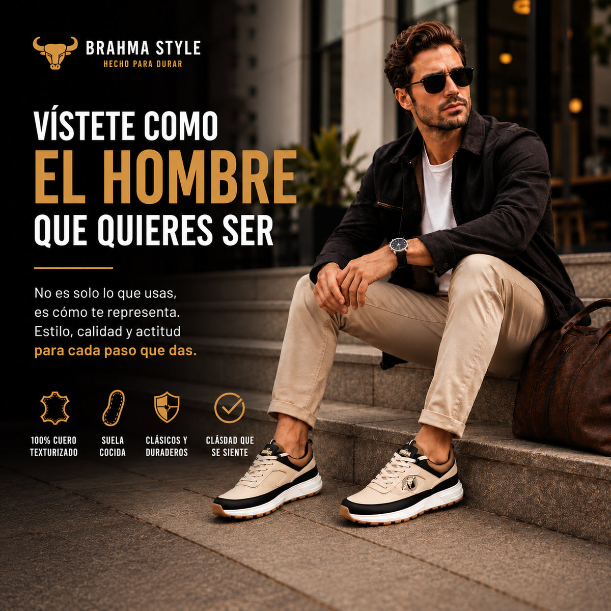ZAPATO BRAHMA CLASICO | COMODIDAD Y ESTILO